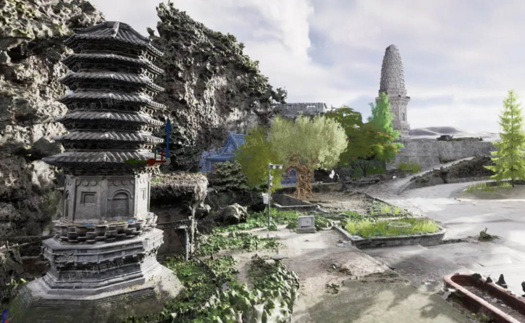 18万佛堂场景三维扫描模型数据.png